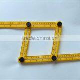 Plastic Activity Folding Multi-Angle Measuring Ruler 5Cm Steel Angle Sliding Four Folding Ruler thumbnail-3