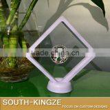 White ABS Plastic Square Product Display Case Perfect for Samll Items thumbnail-3