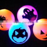 Halloween Scary Flashing Rubber Ball