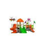 LLDPE Plastic Steel Kindergarden Preschool Recreation Child Outside Playground Equipment thumbnail-1