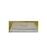 Custom Luxury Cardboard Gift Box With Blue Ribbions for Perfume / Jewelry Packaging