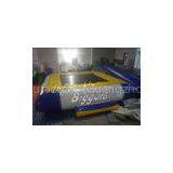 Soft PVC Rental Inflatable Water Park Games CE / UL With Germany Zipper