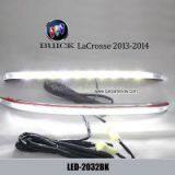 Buick LaCrosse 2013-2014 DRL LED Daytime Running Lights Car headlight parts Fog lamp cover