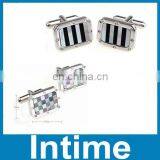 Fashion Mother of Pearl Cufflinks Shell Cufflinks Men's Jewelry High Quality thumbnail-1