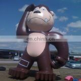 2012 hot sale Brown Monkey/ Blue Monkey Advertising Inflatable cartoon for decorate or publicity
