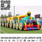 Large Inflatable Tomas Train Obstacle Combo Outdoor Playground Kids Obstacle Course