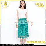 High Quality Elegant Women Long Lace Tulle Skirt thumbnail-1