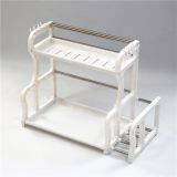 Household Kitchen Organizer Shelf Corner Storage Rack 2 Layers thumbnail-4