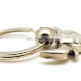 OEM Factory Prince Wholesale 25 Experience Years SILVER Souvenir METAL 3D Zinc Alloy KEY CHAIN thumbnail-5