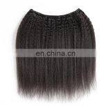 2017 Hot Sale 8a Grade Natural Raw Indian Hair Kinky Straight Hair thumbnail-2