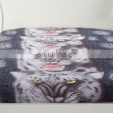 3D Black Tiger Bedding Set Reactive Printing Bed Cover 100% Polyester Flower Duvet Cover Set