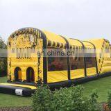 Challenge Wipeout Inflatable Danger Zone Obstacle Course Combo For Sale thumbnail-2