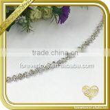 Fashion Design Sew on Rhinestone Beaded Neck Chain Trim for Bridal FC626 thumbnail-1