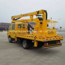 ISUZU 100P 600P 14M Aerial Work Platform Manlift Vehicle Folding Arm Bucket Truck thumbnail-4
