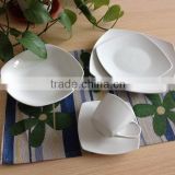 high quality square dinner set,ceramic dinner ware,porcelain ware