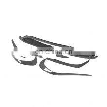 Carbon Fiber Front Valance Lip With Canards for Mercedes Benz W176 A250 A45 AMG Style 2013-2018 thumbnail-3