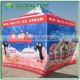 Custom Print Aluminum Pop Up Pagoda Trade Show Tent 3x3m ( 10ft X 10 Ft), Printed Canopy & Valance, 4 Full Walls thumbnail-4