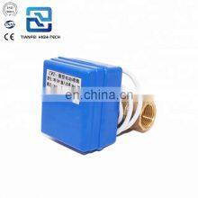 Small Size CWX-20P-1.0B DC3.6-6V 5V DC12V CR01 CR02 CR05 DN15 DN20 Brass Ss304 Metal Gear 5v 12v Electric Ball Valve thumbnail-2