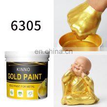 #6305 Gold Powder Paint for Metal Metallic Water-based Gold Paint for Home Furniture Wall Coating Decoration thumbnail-2