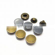 Custom 15mm Round Metal Press Stud Fasteners Buttons thumbnail-4