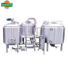 TIANTAI Commerical 800L 3 Vessel Direct Fire Heating Micro Brewery Equipment for Sale thumbnail-1