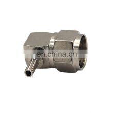 RF Coaxial Connector for F Male R/A for RG58/RG59/RG6/RG174/RG316 thumbnail-2