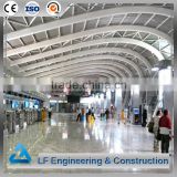 Antirust paint large span steel structure airport terminal