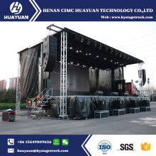 HUAYUAN Mobile Stage Manufacturer S455 Semi Trailer Stage for Outdoor Event thumbnail-5