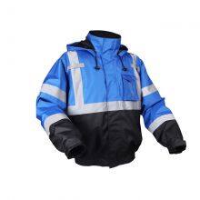 Roadway Safety Winter Jacket Outdoor Warm Worker Reflective Safety Jacket thumbnail-4