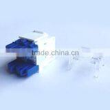 Leviton Type Cat. 6 180 Degree RJ45 Keystone Jack thumbnail-2