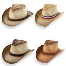Fashion Western Cowboy Hat Outdoor Sunscreen Fishing Straw Hat Summer Sun Hat thumbnail-3
