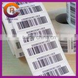 Small MOQ sewing woven washing labels printed ccustom printed barcode labels