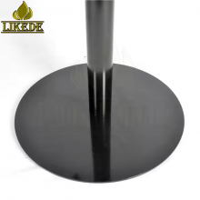 New Black Iron Frame Metal Dining Table Bases Round Steel Table Legs for Chair Use for Hotels and Apartments thumbnail-5