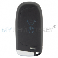 FCC M3N-40821302 Smart Key 5 Button With 4A Chip 433mhz Included SIP22 Key Blade for 2017+ Jeep Compass M3N40821302 thumbnail-2