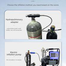 THAISTONE 2.3L Mini Scuba Dive Air Tank Diving Mask Set OEM Logo thumbnail-2