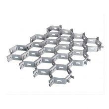 Refractory Hexmesh 48mm Mesh Size Double Clench Bonding Hole Hexmetal Wholesale Price for Foundry Furnace