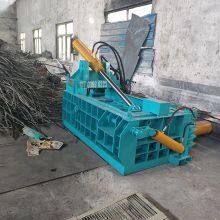 Panqi Model 125 22kw Hochproduktive Schrottmetall-Brikettierpresse mit Pumpe für Edelstahl und Aluminium thumbnail-3