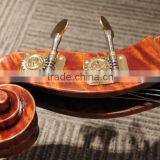 4/4 Violin Shaped Flat Back England Style Fully Solid Professional Double Bass thumbnail-5