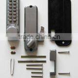 OSPON Mechanical Keyless Narrow Hook Sliding Door Lock STAIN CHROME OS252 thumbnail-1