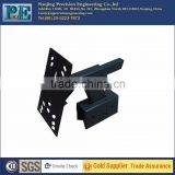 Black Coated Steel Sheet Metal Fabrication Parts