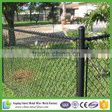 Woven Pvc Coated 25m Roll Diamond Top and Bottom Raill Security Chainwire Fencing thumbnail-3
