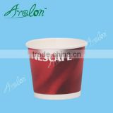 Compostable disposable pla coated paper coffee cup