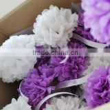 Wedding Decorations Gift Wrapping Colorful Tissue Paper Pom Poms
