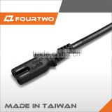 european vde approved 2-pin power plug