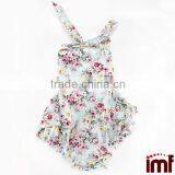 Little Flower Ruffled Baby Girl Romper thumbnail-1