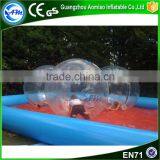 2016 Indoor Rolling Ball Water Fountain Inflatable Water Balls Water Ball With Duck thumbnail-4