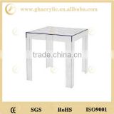 Fashion dining table,acrylic furniture for home decoration