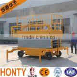 14M High Quality Battery Mobile Scissor Lift With Walking Aids Equipment thumbnail-6