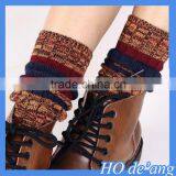 Hogift 2016 Girl Tube Socks National Wind Fall and Winter Knee High Socks Cotton Socks Wholesale MHo-221 thumbnail-1