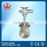 8'' 316 stainless steel electric actuated knife gate valve